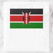 Kenya Flag Sticker (Tas)