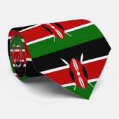 Kenya Flag Stropdas (Opgerold)