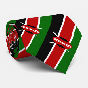Kenya Flag Stropdas