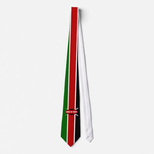 Kenya Flag Stropdas (Voorkant)