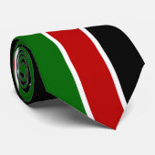 Kenya Flag Stropdas (Opgerold)