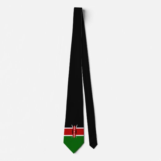 Kenya Flag Stropdas (Voorkant)