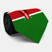 Kenya Flag Stropdas (Opgerold)