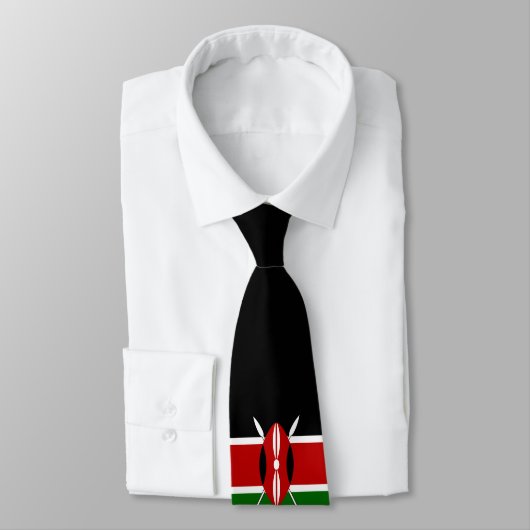 Kenya Flag Stropdas (Gebonden)