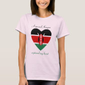 Kenya Flag Sweebaby T-Shirt (Voorkant)
