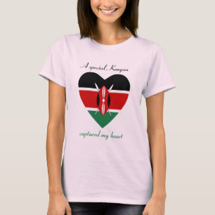 Kenya Flag Sweebaby T-Shirt