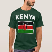 Kenya Flag T-shirt (Voorkant)