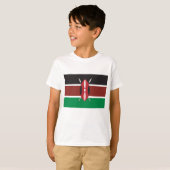 Kenya Flag T-shirt (Voorkant volledig)
