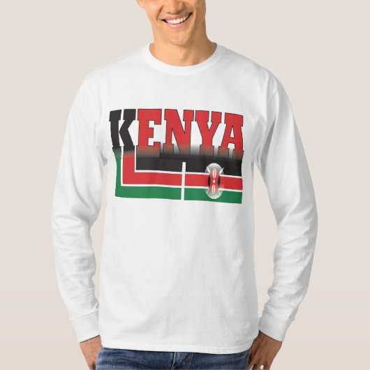 KENYA FLAG T-SHIRT (Voorkant)