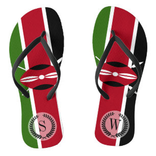 Kenya Flag Teenslippers