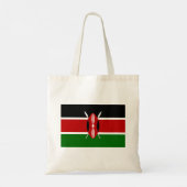 Kenya Flag Tote Bag (Achterkant)