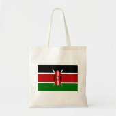 Kenya Flag Tote Bag (Voorkant)