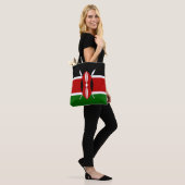 Kenya Flag Tote Bag (Op model)