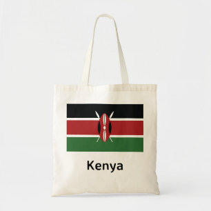 Kenya Flag Tote Bag