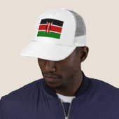 Kenya Flag Trucker Pet (In situ)