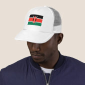 Kenya Flag Trucker Pet (In situ)
