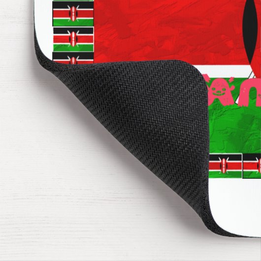 Kenya Flag Tuko Pamoja Muismat (Hoek)