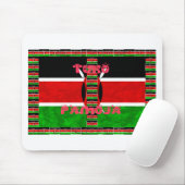 Kenya Flag Tuko Pamoja Muismat (Met muis)