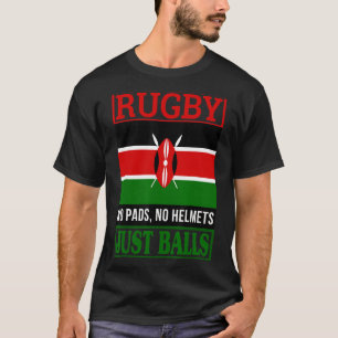Kenya Funny Rugby T-shirt