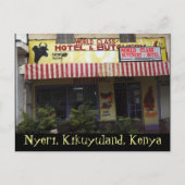 Kenya Funny Sign Briefkaart (Voorkant)