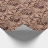 Kenya Giraffe Safari Woven Sourvenir Cadeaupapier (Hoek)