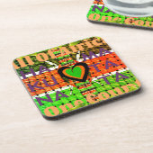 Kenya Hakuna Matata Bier Onderzetter (Linkerzijde)