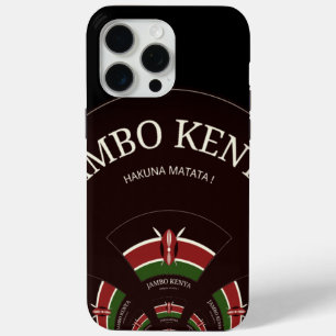 Kenya Hakuna Matata iPhone 15 Pro Max Hoesje