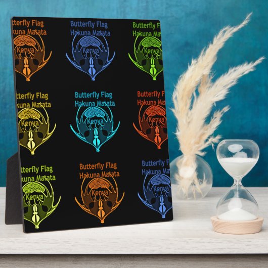 Kenya Hakuna Matata Fotoplaat (Zijkant)