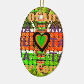 Kenya Hakuna Matata Keramisch Ornament (Links)