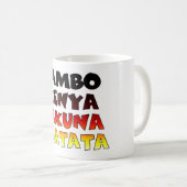 Kenya Hakuna Matata Koffiemok (Voorkant rechts)
