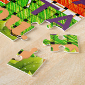 Kenya Hakuna Matata Legpuzzel (Zijkant)