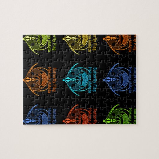 Kenya Hakuna Matata Legpuzzel (Horizontaal)