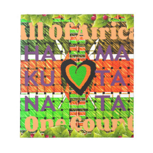 Kenya Hakuna Matata Notitieblok