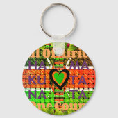 Kenya Hakuna Matata Sleutelhanger (Voorkant)