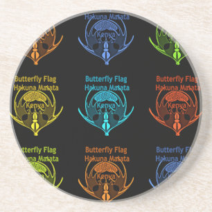 Kenya Hakuna Matata Zandsteen Onderzetter