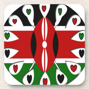 Kenya Hearts Onderzetter