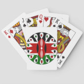 Kenya Hearts Pokerkaarten (Achterkant)