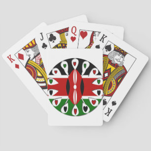 Kenya Hearts Pokerkaarten