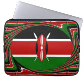 Kenya Heritage Asili T Electronics Bag Laptop Sleeve (Voorkant)