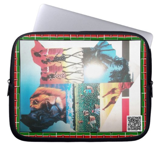 Kenya Heritage Harambee Laptop Sleeve (Voorkant)