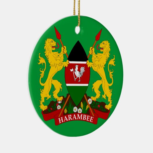 KENYA - Keramische kerstversiering Keramisch Ornament (Rechts)