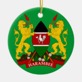 KENYA - Keramische kerstversiering Keramisch Ornament (Voorkant)