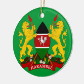 KENYA - Keramische kerstversiering Keramisch Ornament (Links)