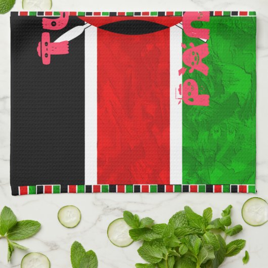 Kenya Kitchen Towel Theedoek (Gevouwen)