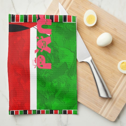 Kenya Kitchen Towel Theedoek (Quarter Fold)