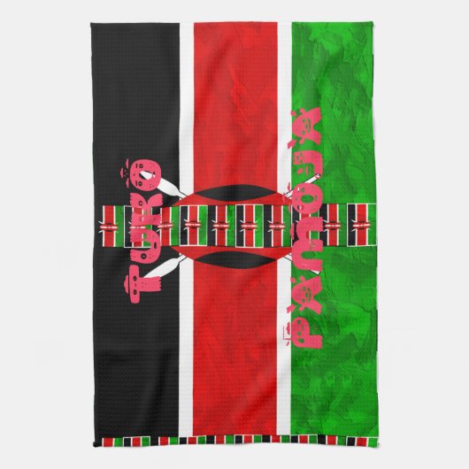 Kenya Kitchen Towel Theedoek (Verticaal)