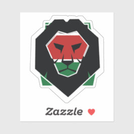 Kenya Lion Sticker
