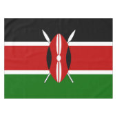 Kenya Maasai vlag Bendera ya Kenya Tafelkleed (Voorkant (Horizontaal))