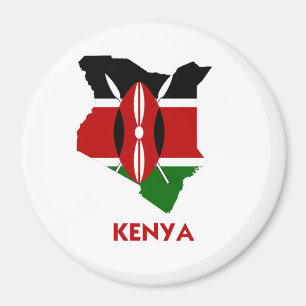 KENYA MAP MAGNEET