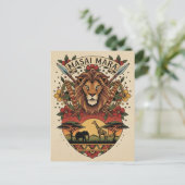 Kenya Masai Mara Briefkaart (Staand voorkant)